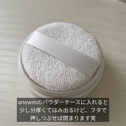 パウダーパフ2P(ベルト付)/DAISO/パフ・スポンジを使ったクチコミ(6枚目)