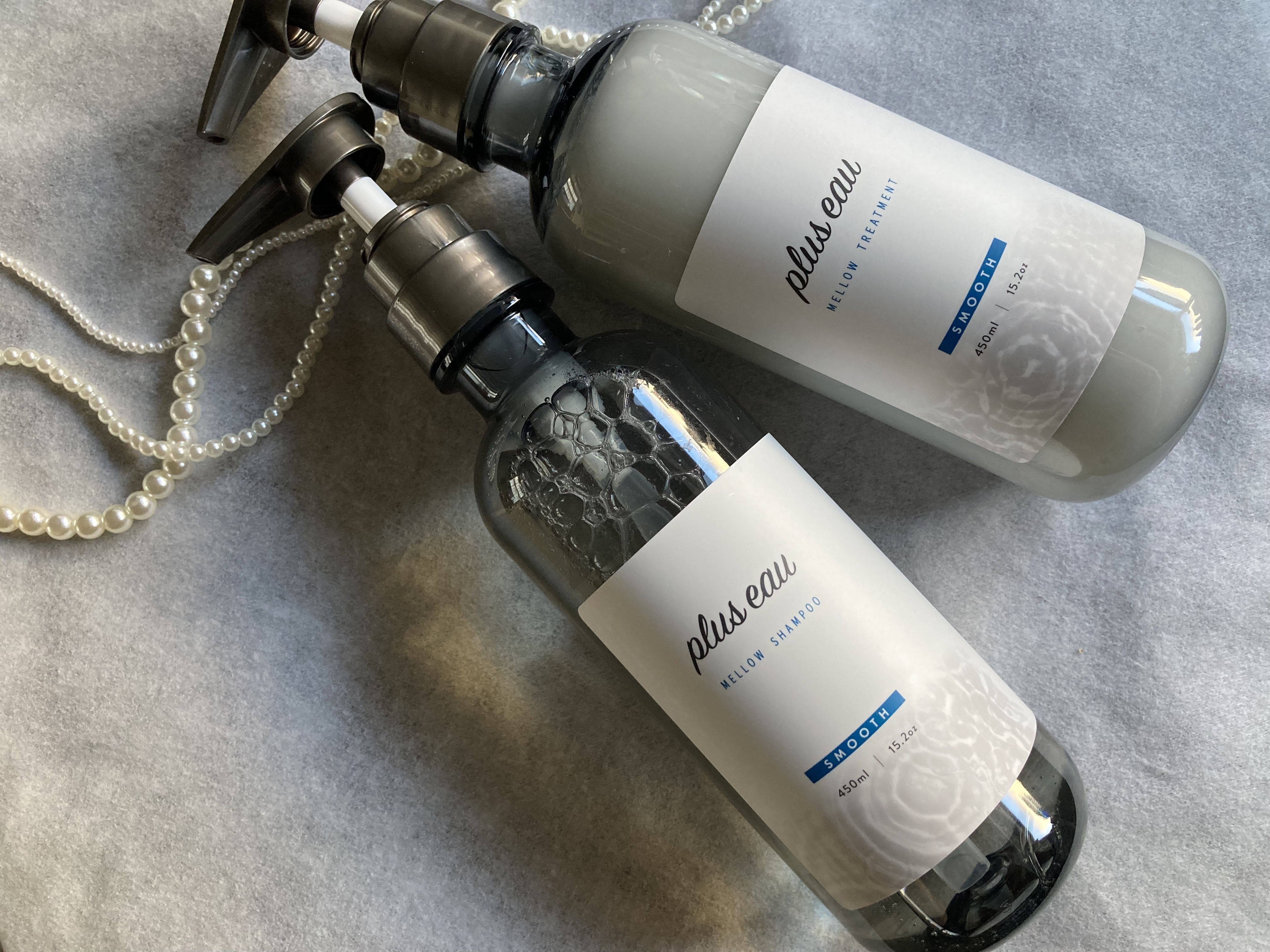 メロウシャンプー/メロウトリートメント/plus eau/市販シャンプーを使ったクチコミ（1枚目）