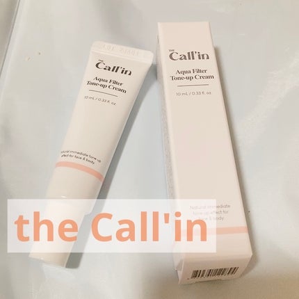Aqua filter tone-up Cream/THE Call'in/化粧下地を使ったクチコミ(1枚目)