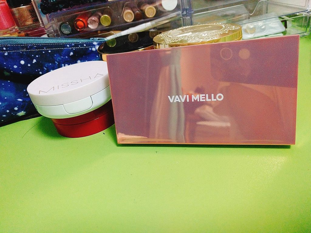 バレンタインボックス2 ピーチパレット/VAVI MELLO/アイシャドウパレットを使ったクチコミ(1枚目)