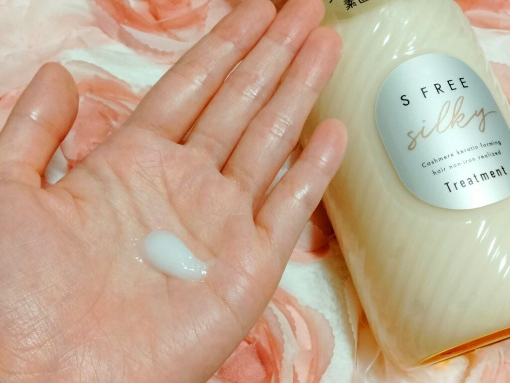 シャンプー シルキースムース/トリートメント シルキースムース /S FREE/市販シャンプーを使ったクチコミ(3枚目)