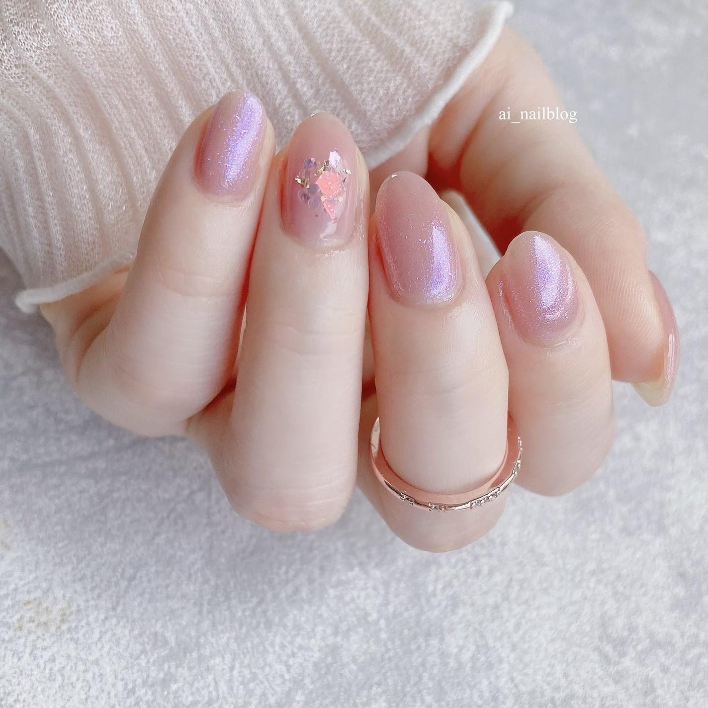 ネイルファンデーション/パラドゥ/マニキュアを使ったクチコミ(5枚目)