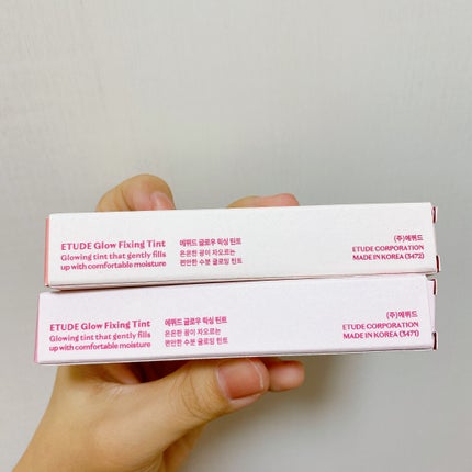 グロウ フィクシングティント/ETUDE/リップティントを使ったクチコミ(5枚目)