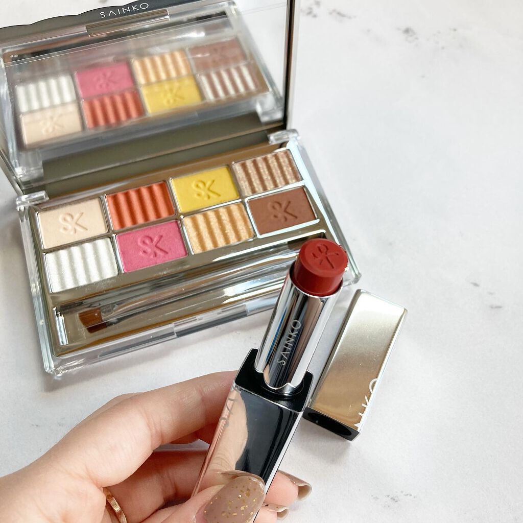 SAINKO ベルベットアイシャドウパレット/SAINKO/アイシャドウパレットを使ったクチコミ(4枚目)