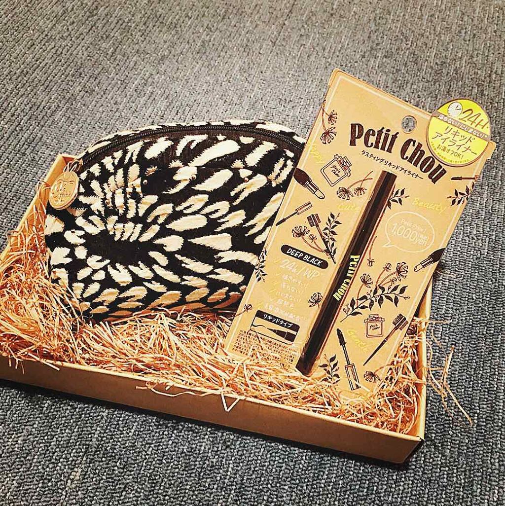 ラスティングリキッドアイライナー/Petit Chou/リキッドアイライナーを使ったクチコミ(1枚目)