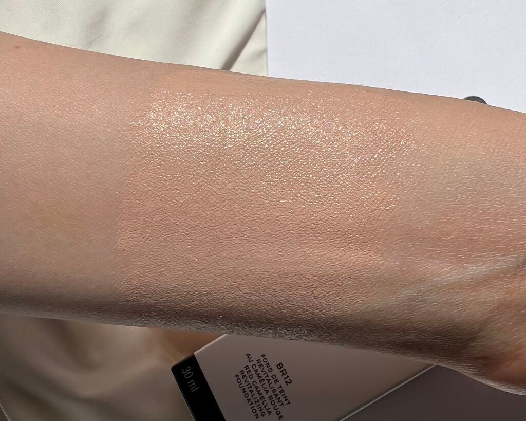 フリュイド ファンデーション N°1 ドゥ シャネル /CHANEL/リキッドファンデーションを使ったクチコミ(4枚目)