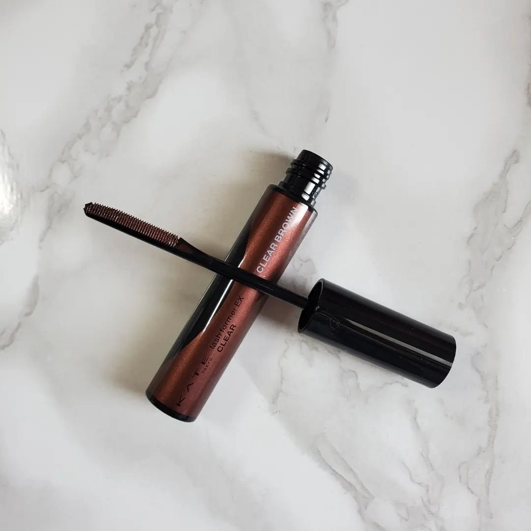 ラッシュフォーマーEX(クリア) BR-1 透明感ブラウン/KATE/マスカラを使ったクチコミ（2枚目）