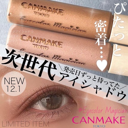 アイカラーマジシャン/キャンメイク/アイシャドウを使ったクチコミ(1枚目)