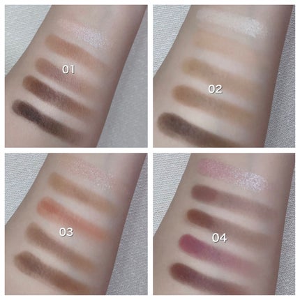 マルチアイパレット/U R GLAM/アイシャドウパレットを使ったクチコミ(2枚目)