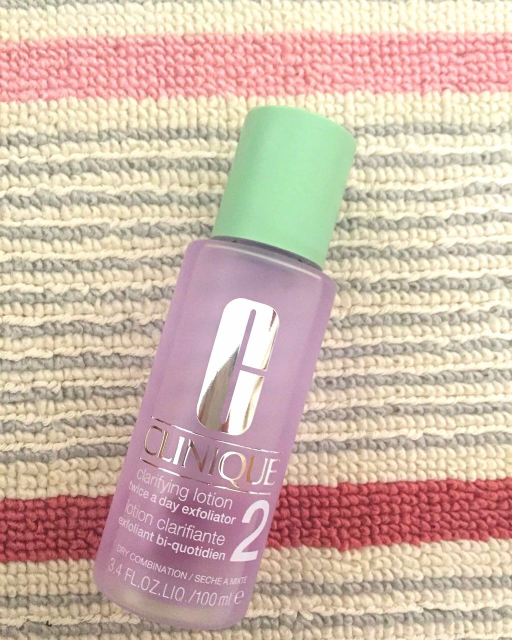 クラリファイング ローション 2/CLINIQUE/拭き取り化粧水を使ったクチコミ（1枚目）