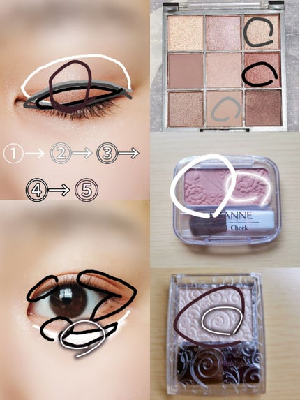 ナチュラル チークN/CEZANNE/パウダーチークを使ったクチコミ(4枚目)