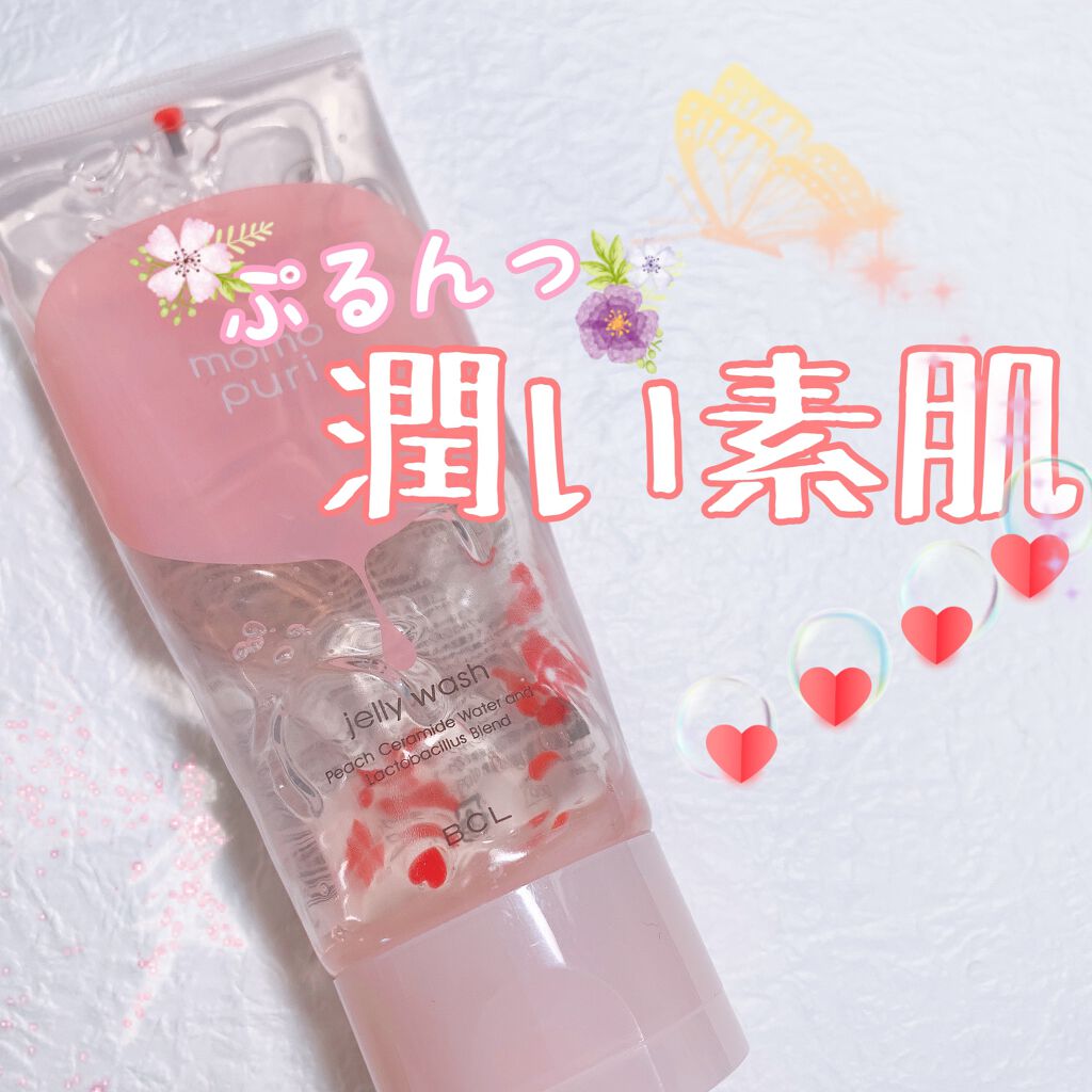 潤いジェリー洗顔/ももぷり/洗顔フォームを使ったクチコミ（1枚目）