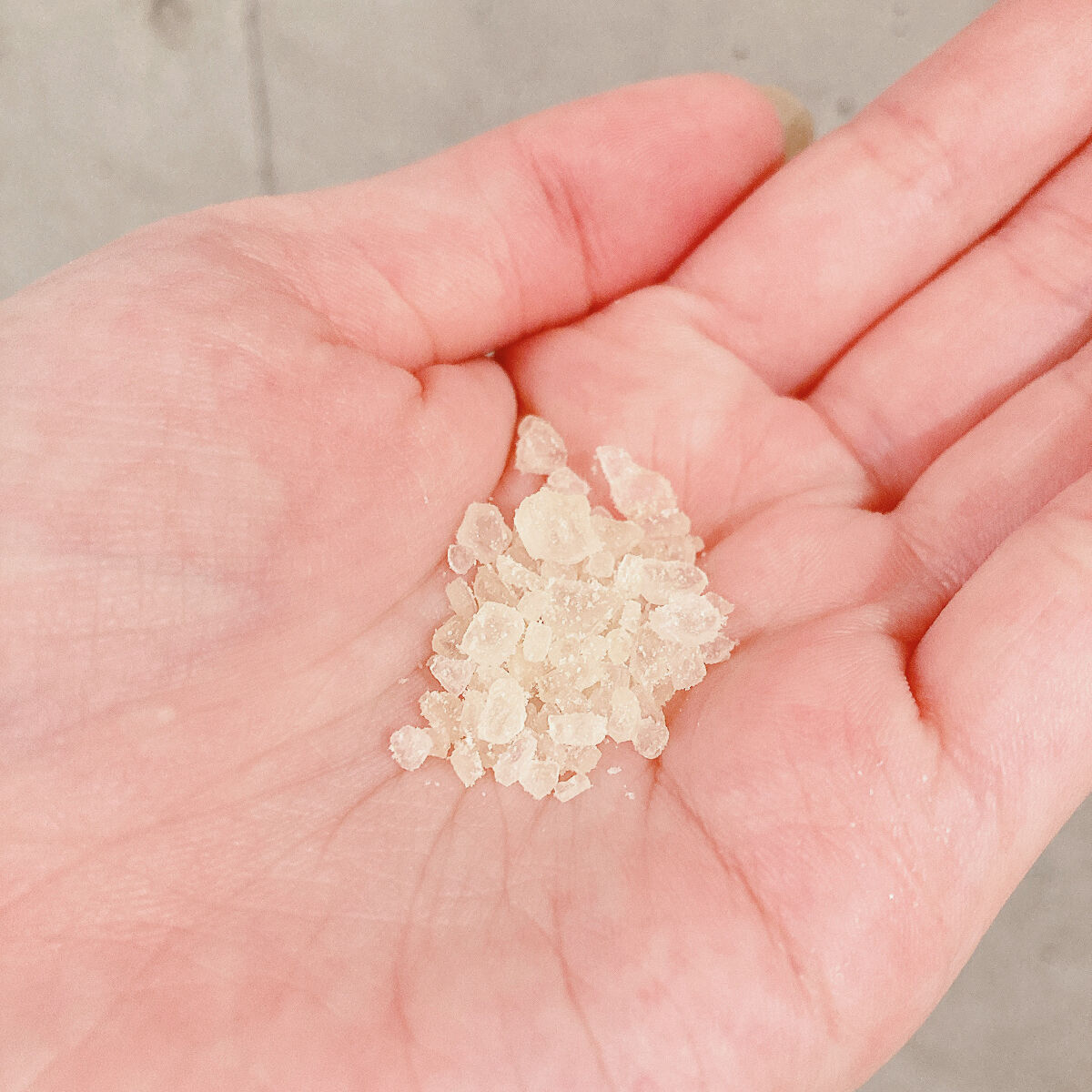 バスソルト レモングラス/LEAF＆BOTANICS /無機塩系入浴剤を使ったクチコミ（3枚目）