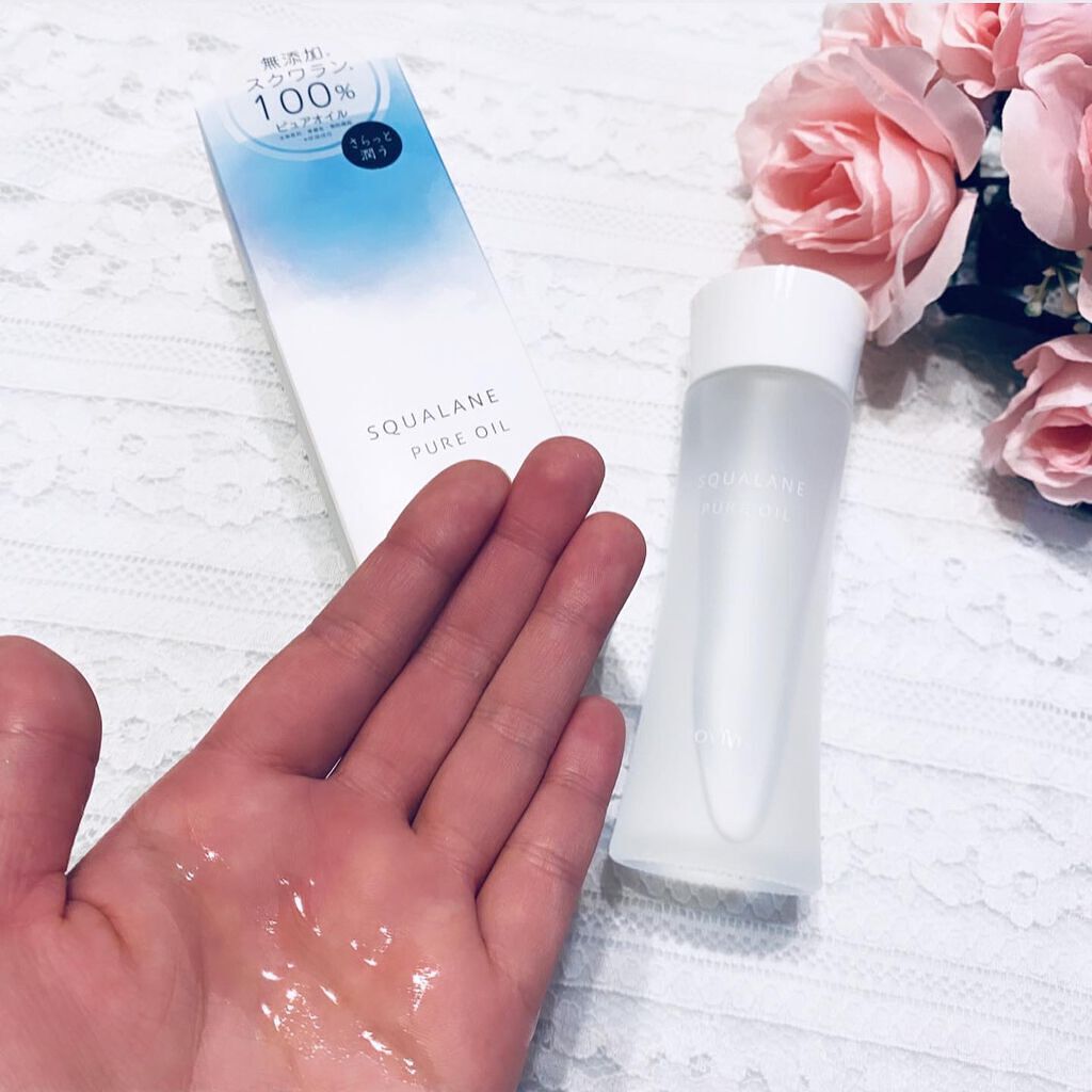 スクワランピュアオイル/アロヴィヴィ/フェイスオイルを使ったクチコミ（2枚目）
