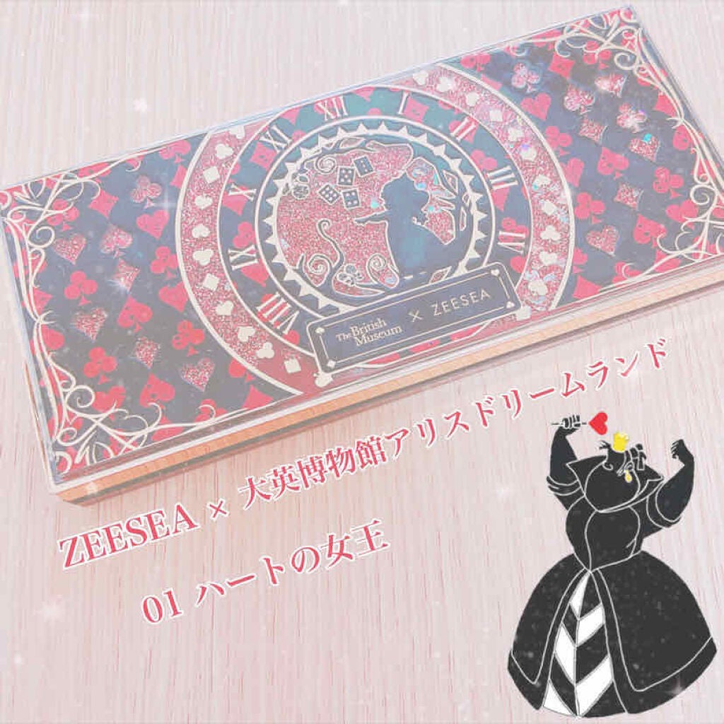 アリスドリームランドシリーズ 12色アイシャドウパレット(ZEESEA×大英博物館)/ZEESEA/アイシャドウパレットを使ったクチコミ(1枚目)
