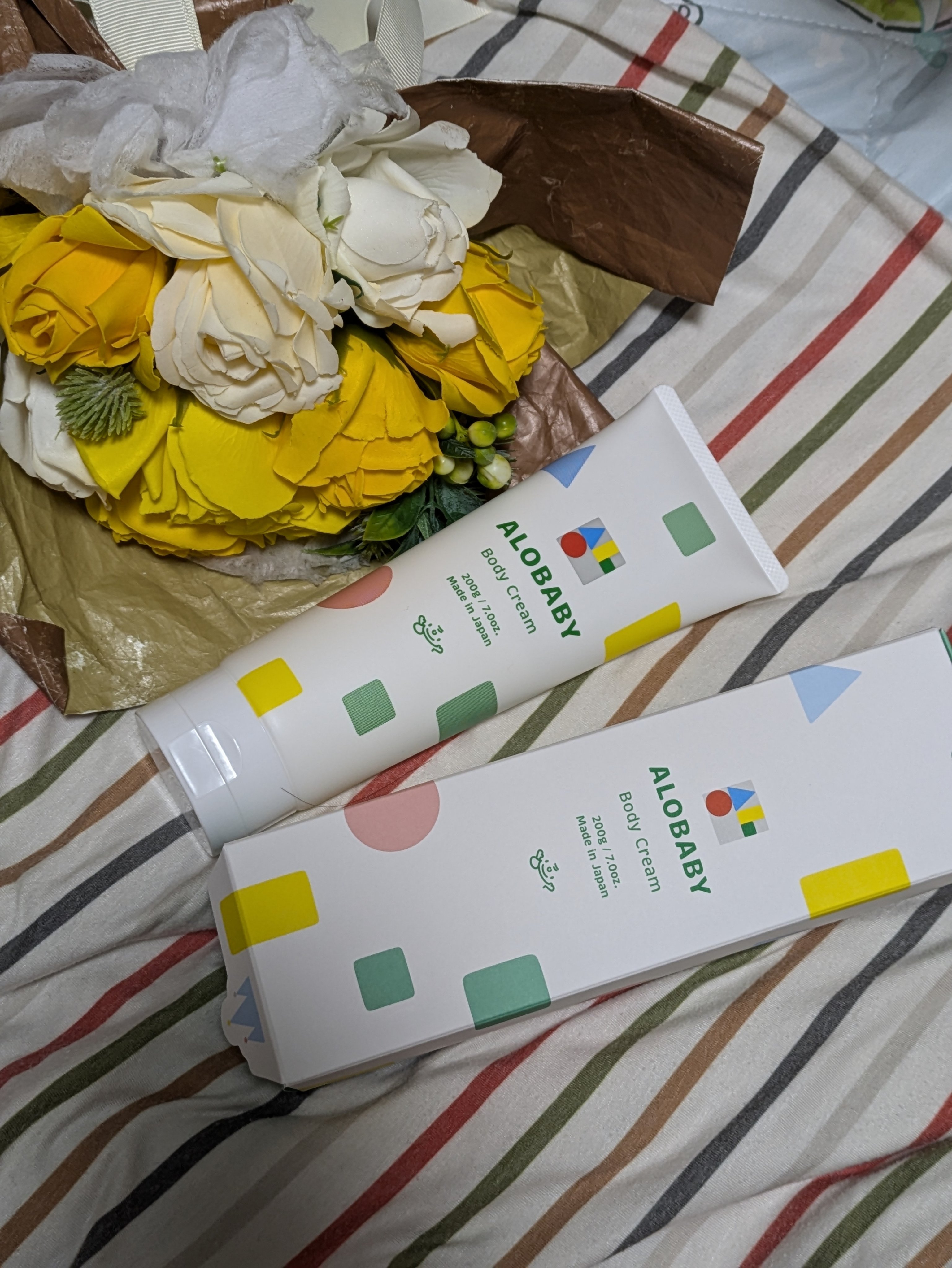 アロベビー ボディクリーム/ALOBABY/ボディクリームを使ったクチコミ（1枚目）