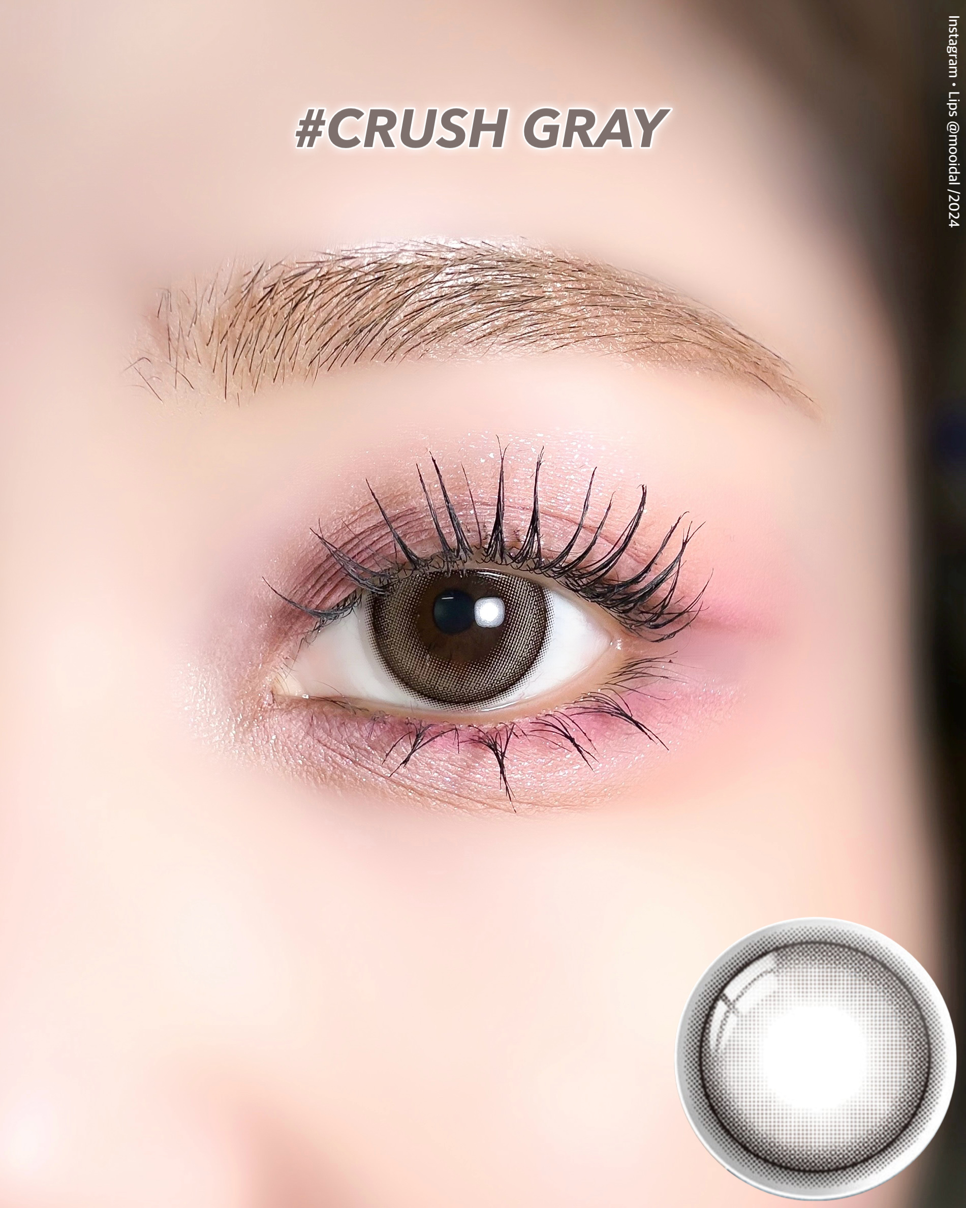 LILMOON 1day 0.03ZERO ジェントルピンク/LILMOON/ワンデー（１DAY）カラコンを使ったクチコミ（3枚目）