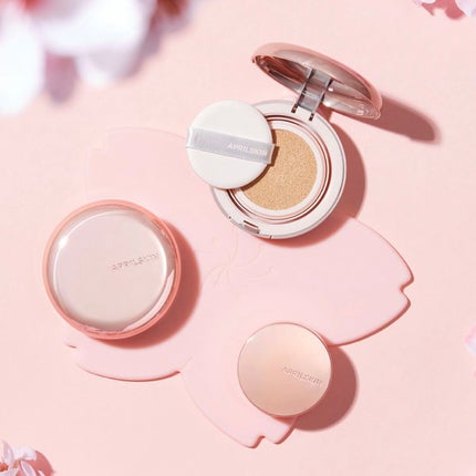 ハイパーカバーフィットクッション グラファイト/APRILSKIN/クッションファンデーションを使ったクチコミ(1枚目)