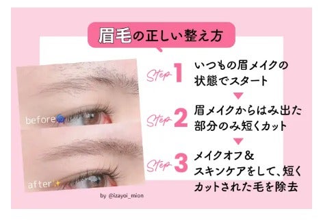 【眉毛濃い人向け】毛深い眉毛の整え方&メイク方法≪男女共通≫おすすめアイブロウ13選の画像