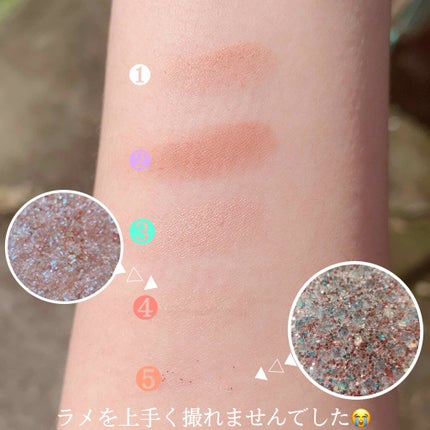 プレイカラー アイシャドウ/ETUDE/アイシャドウパレットを使ったクチコミ(3枚目)