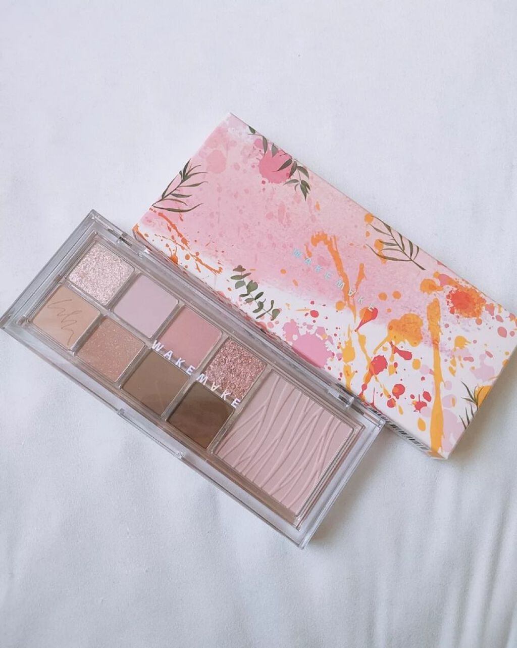 ミックスブラーリングアイパレット/wakemake/マルチパレットを使ったクチコミ(8枚目)