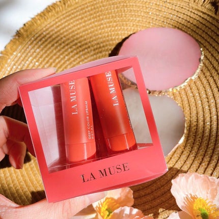 ディープカラー リップバーム/ラミューズ/リップバームを使ったクチコミ(9枚目)