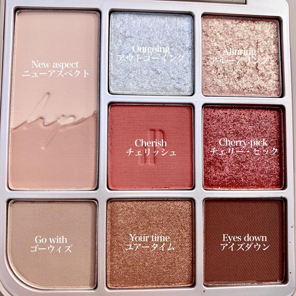 ドットオンムードアイパレット/Heart Percent/アイシャドウパレットを使ったクチコミ（2枚目）