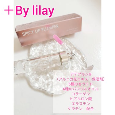 +By lilay スパイシーリッププランパー/LILAY/リップグロスを使ったクチコミ（2枚目）
