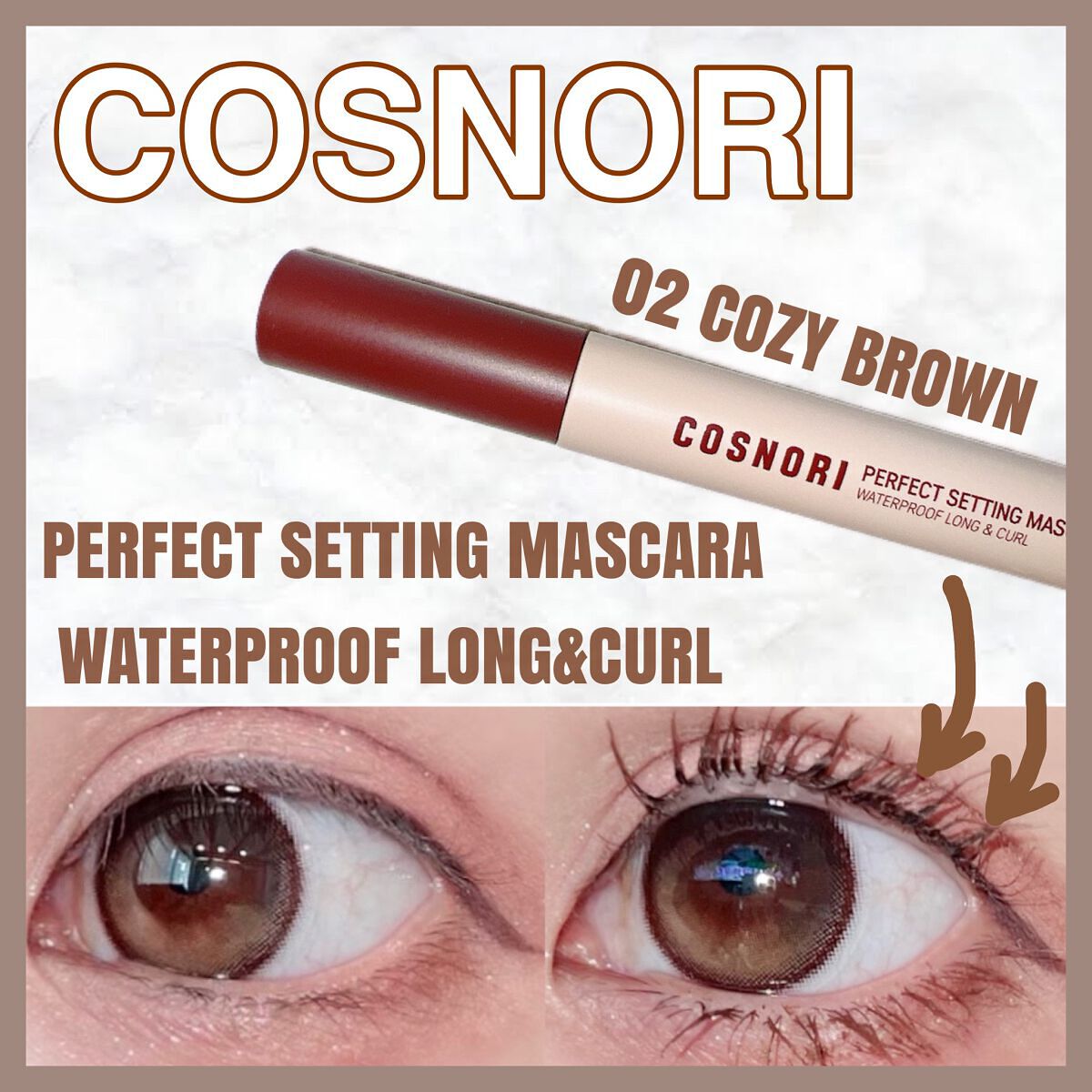 ããŽðŠãã©ãã on LIPS ãâŒCOSNORI/PERFECTSETTINGMASCARA0..ãïŒ1æç®ïŒ