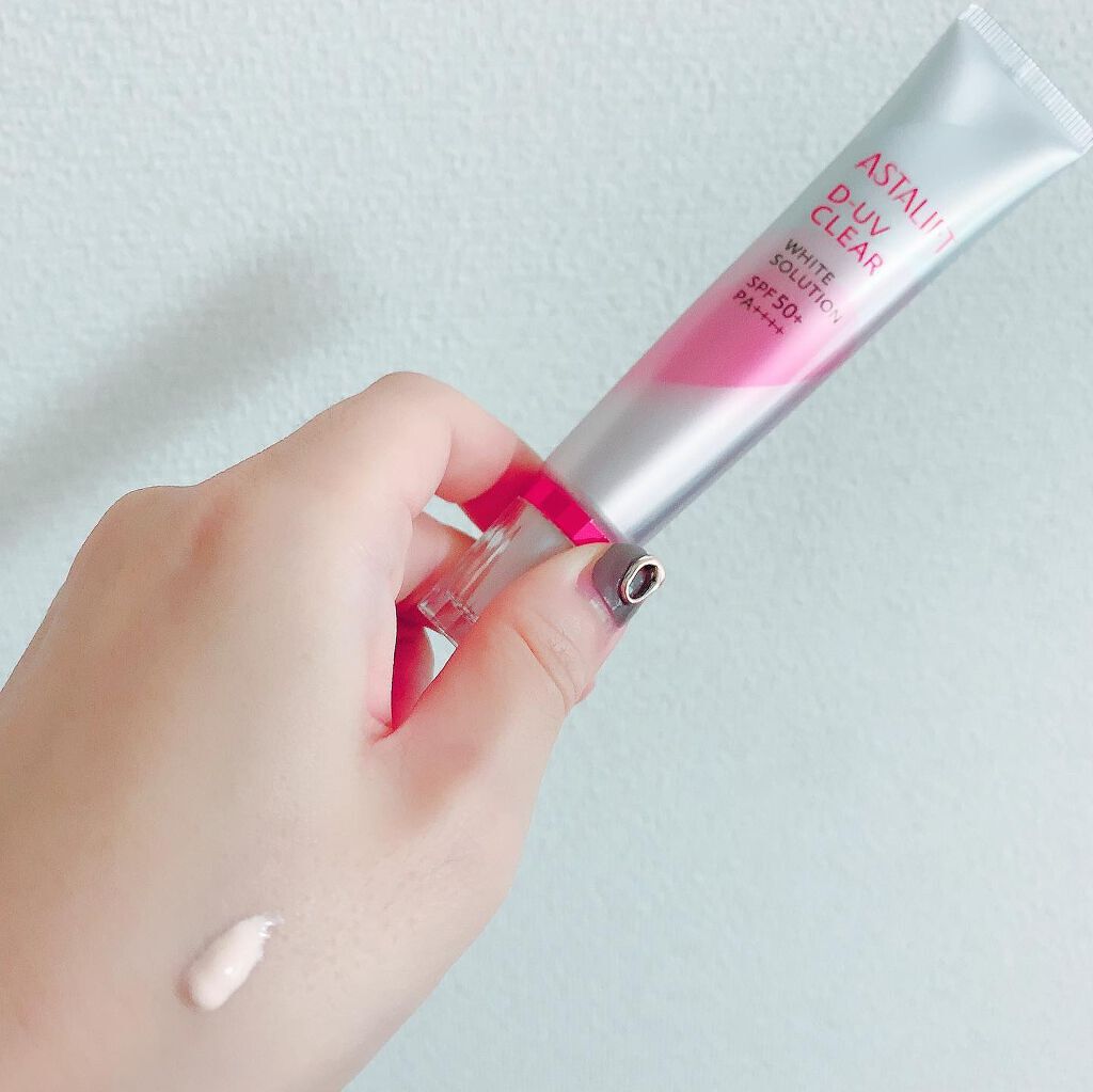 D-UVクリア ホワイトソリューション/アスタリフト/日焼け止めクリームを使ったクチコミ（3枚目）