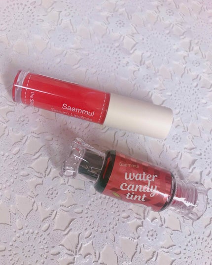 ウォーター キャンディー ティント/the SAEM/リップティントを使ったクチコミ(1枚目)