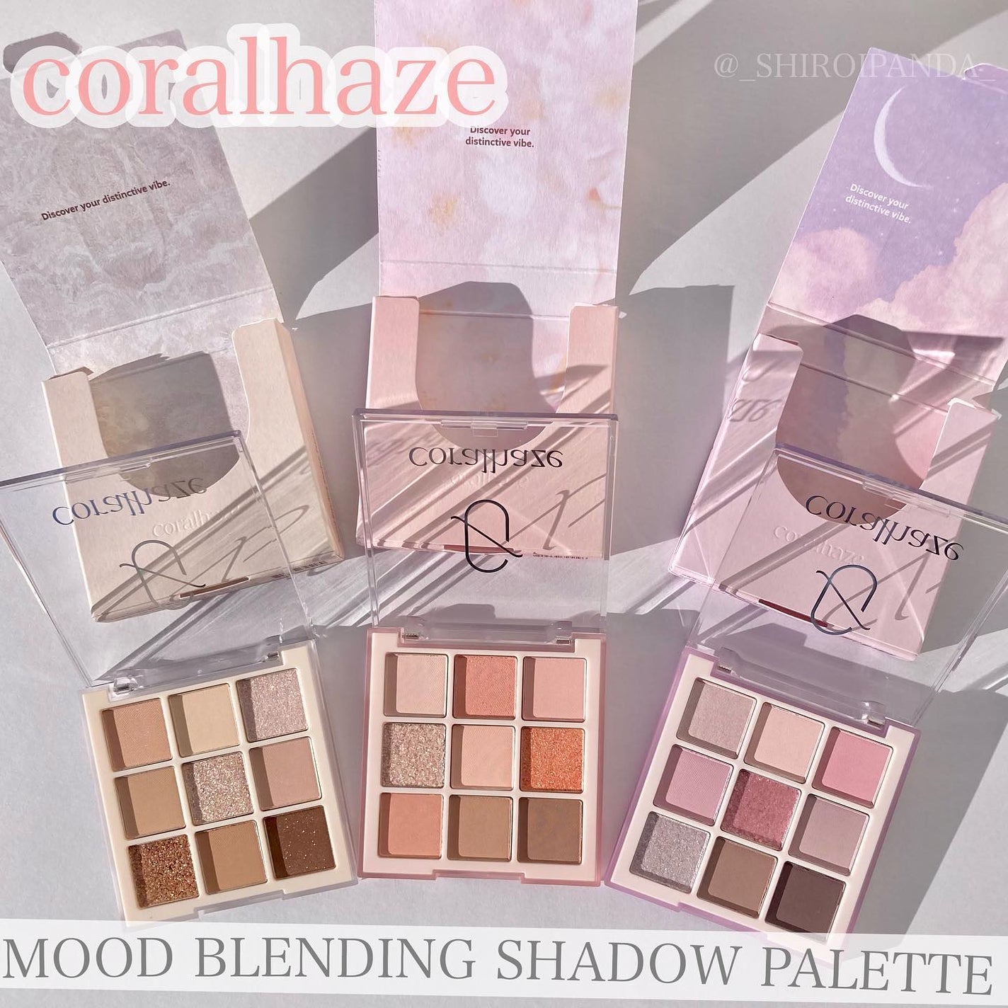 ムードブレンディングシャドウパレット/Coralhaze/アイシャドウパレットを使ったクチコミ(1枚目)