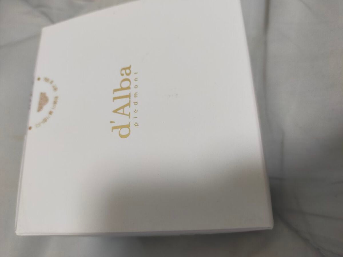 ホワイトトリュフダブルセラムアンドクリーム/ダルバ/フェイスクリームを使ったクチコミ(1枚目)