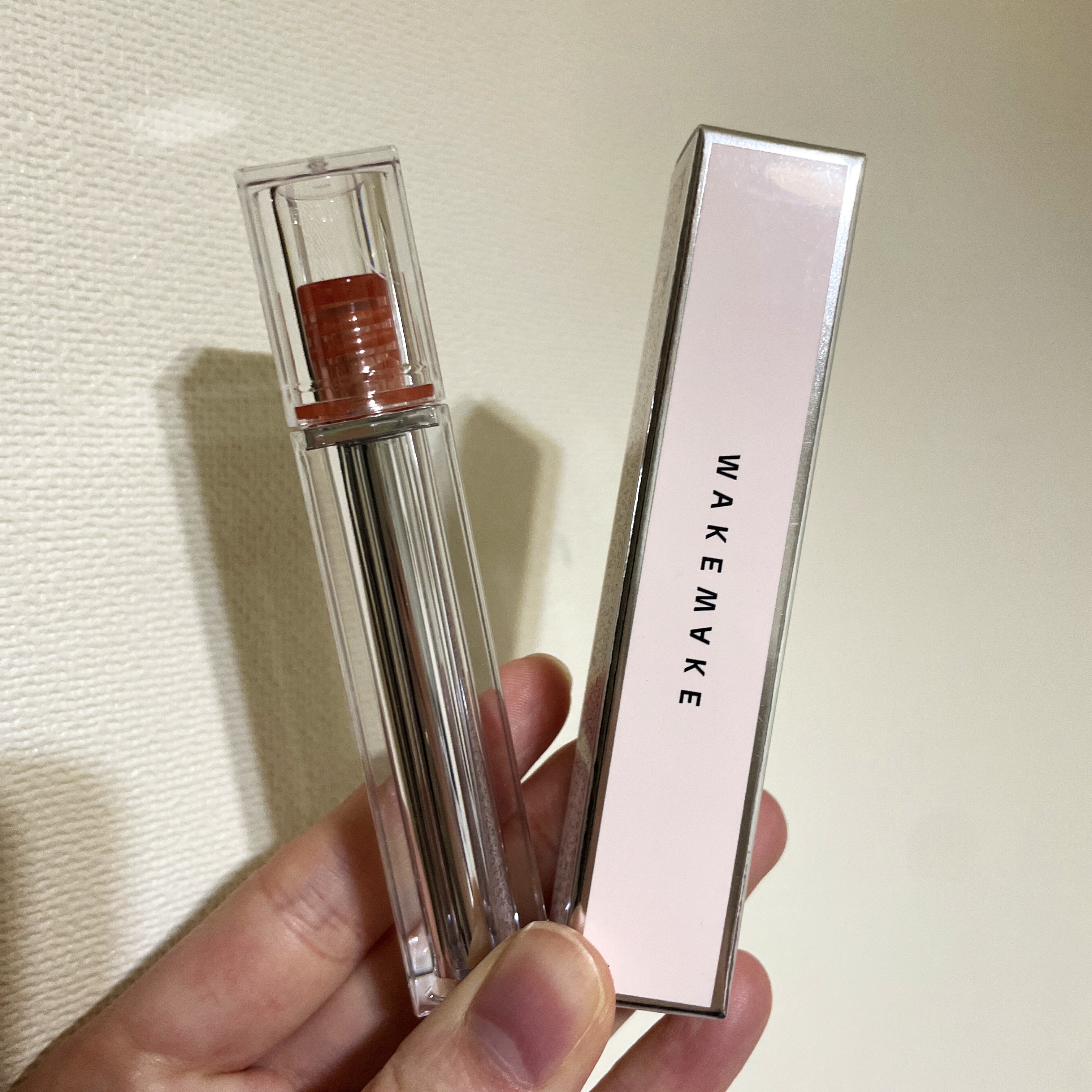 デュイジェルグロウティント 04 マチュアオータム/wakemake/リップティントを使ったクチコミ（1枚目）