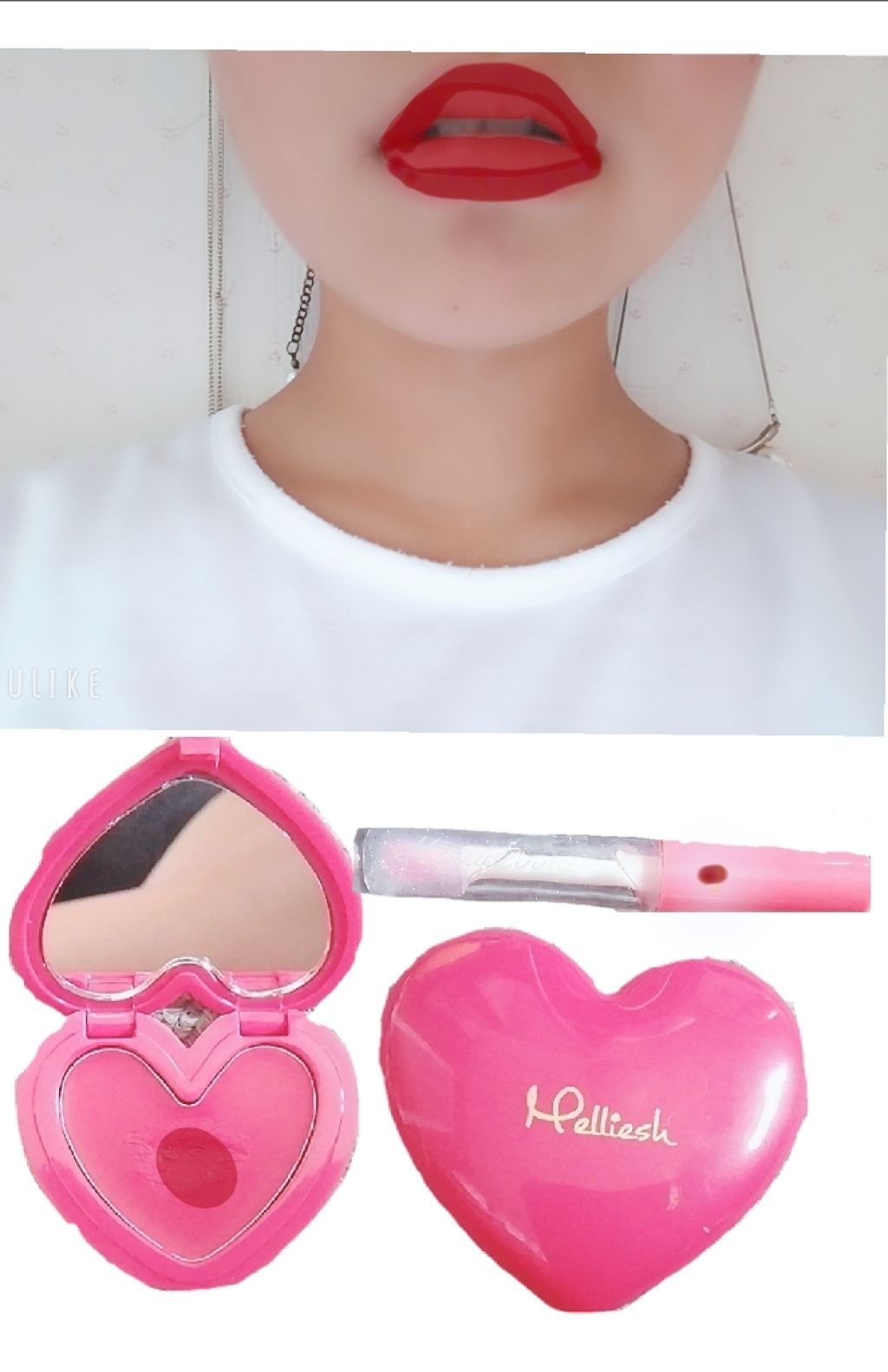 マルチハートカラー/Melliesh/ジェル・クリームチークを使ったクチコミ（2枚目）