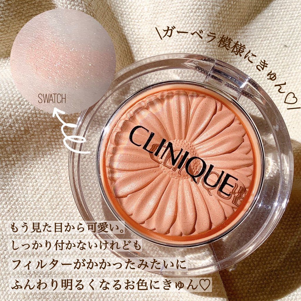 チーク ポップ/CLINIQUE/パウダーチークを使ったクチコミ(2枚目)