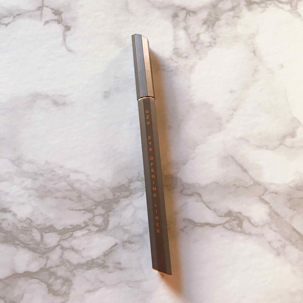 EYE OPENING LINER/UZU BY FLOWFUSHI/リキッドアイライナーを使ったクチコミ(4枚目)