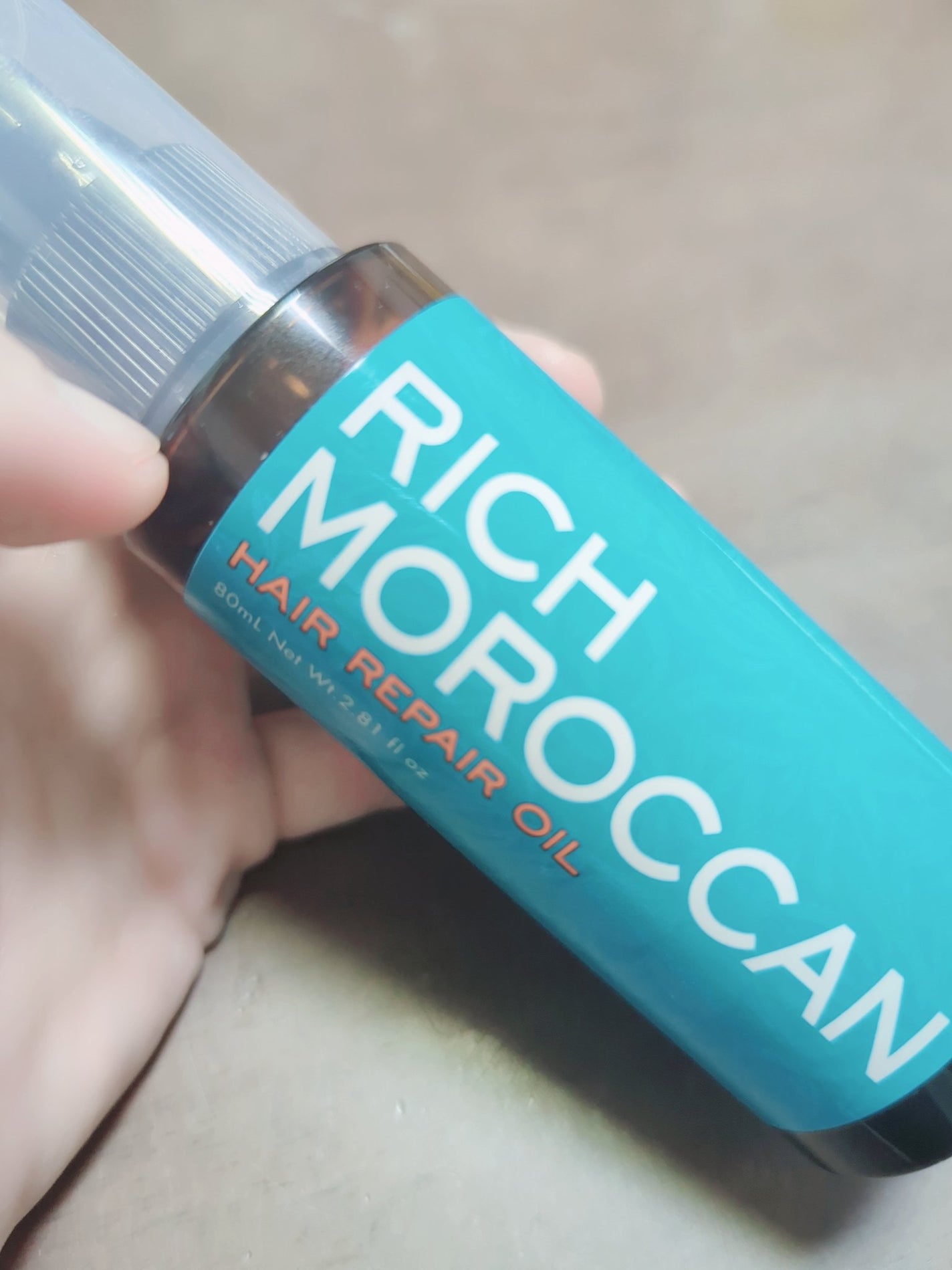 リッチモロッカン ヘアリペアオイル/RICH MOROCCAN/ヘアオイルを使ったクチコミ(1枚目)