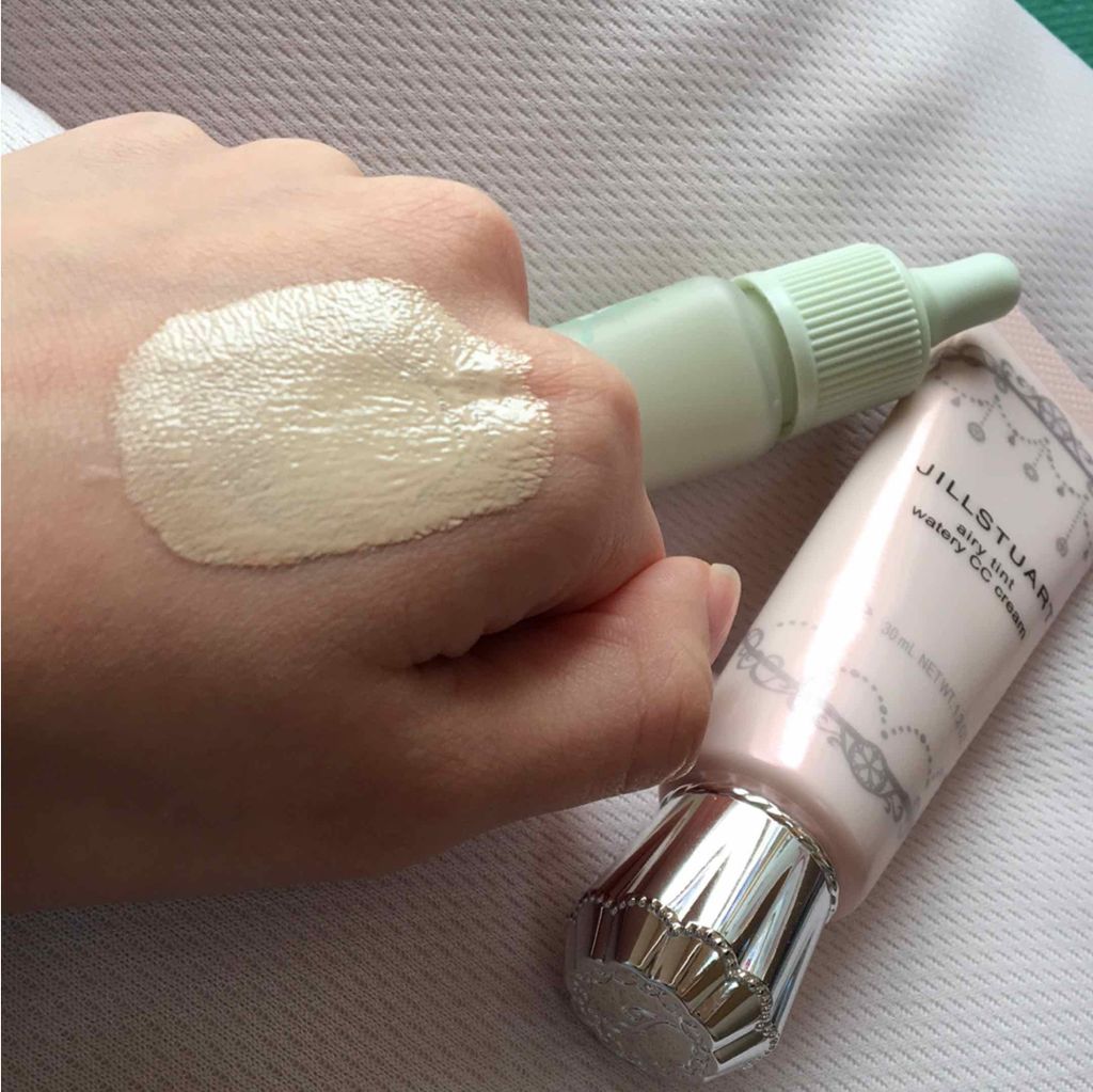 エアリーティント ウォータリーCCクリーム/JILL STUART/CCクリームを使ったクチコミ（3枚目）