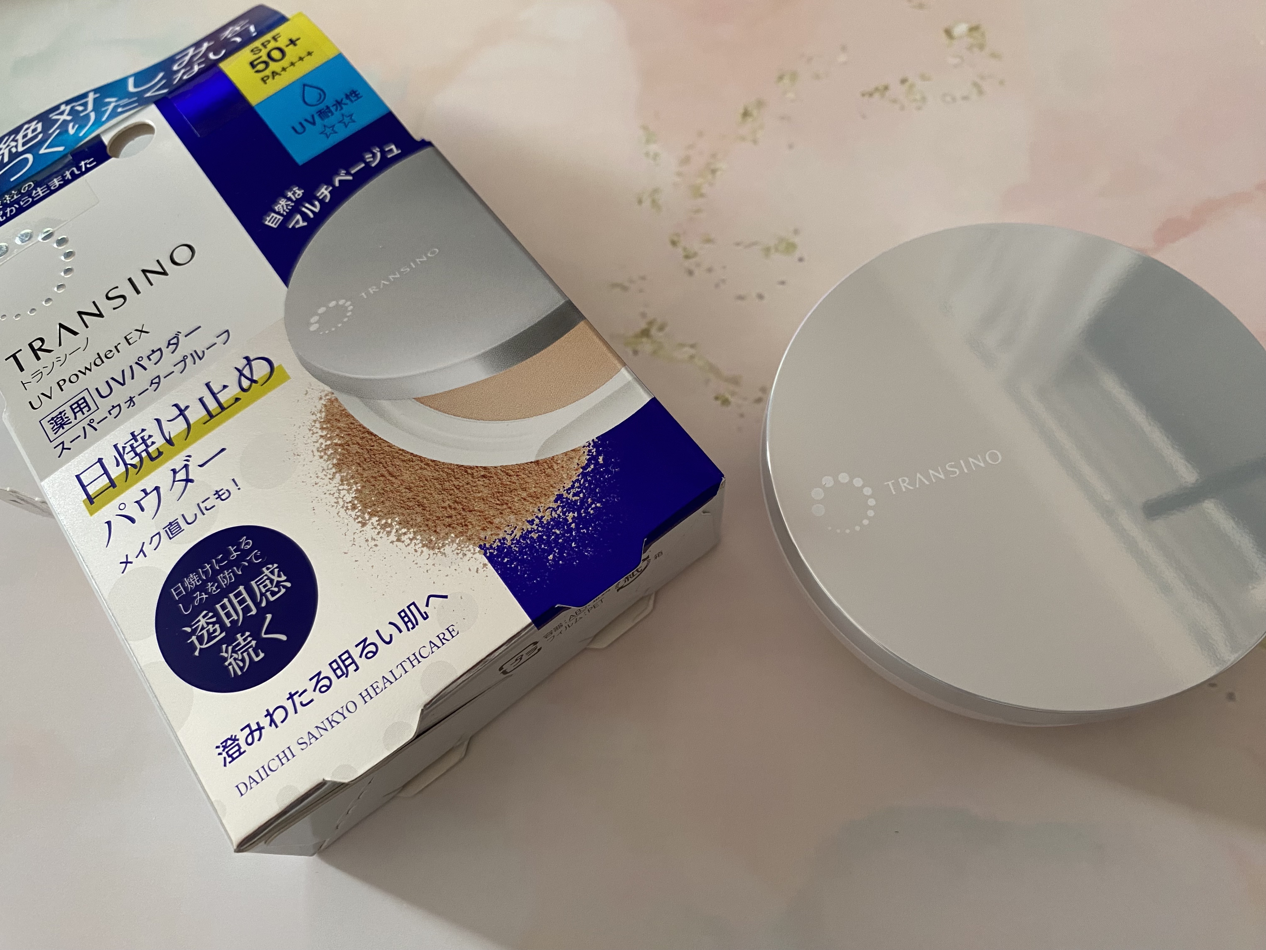 トランシーノ薬用ＵＶパウダーＥＸ/トランシーノ/日焼け止めパウダーを使ったクチコミ（1枚目）