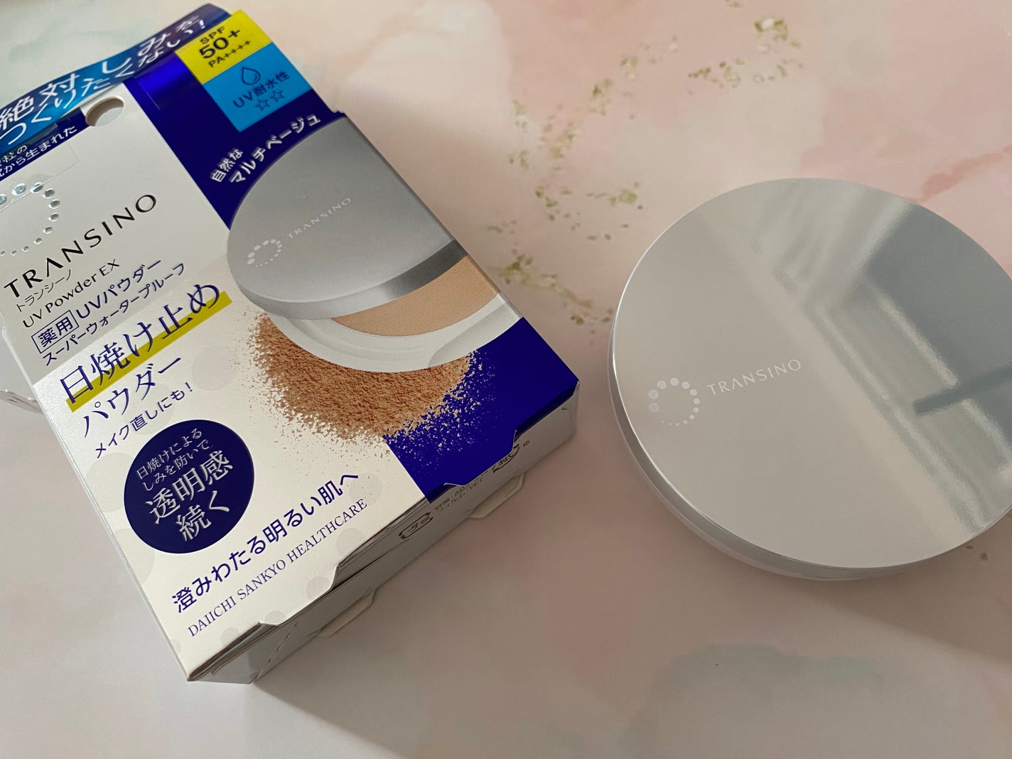 トランシーノ薬用UVパウダーEX/トランシーノ/日焼け止めパウダーを使ったクチコミ(1枚目)