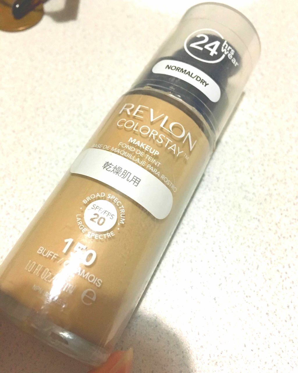 カラーステイ メイクアップ/REVLON/リキッドファンデーションを使ったクチコミ(1枚目)