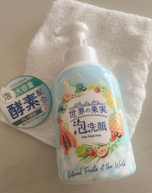 世界の果実 すっきり泡洗顔/世界の果実/泡洗顔を使ったクチコミ(1枚目)