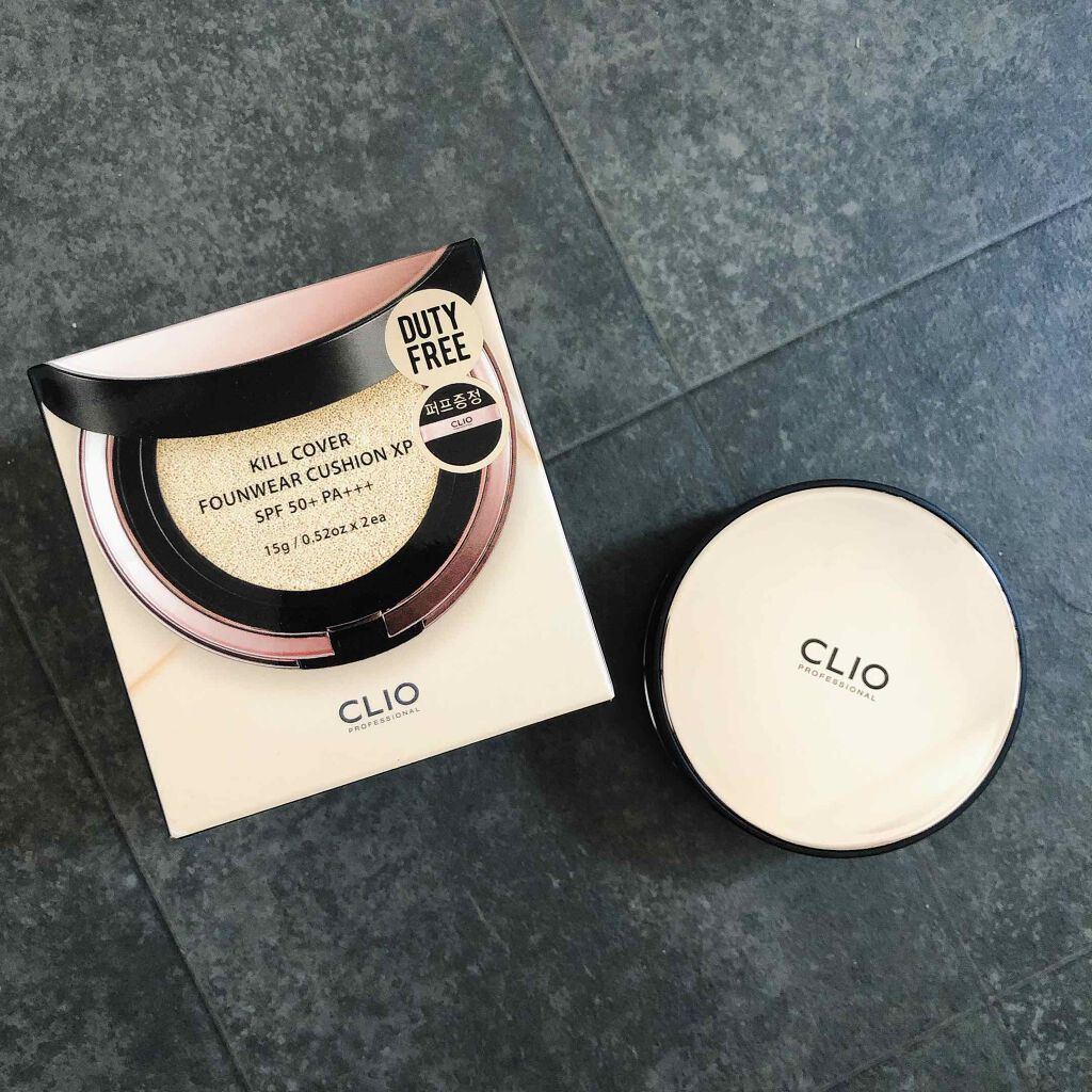 キル カバー ファンウェア クッション エックスピー/CLIO/クッションファンデーションを使ったクチコミ(1枚目)