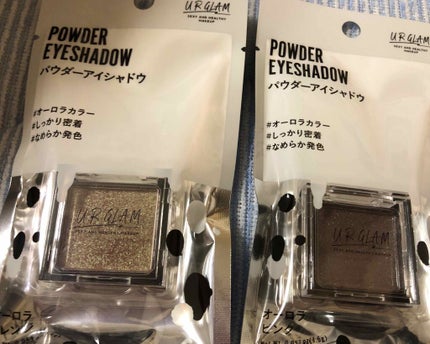 UR GLAM POWDER EYESHADOW/U R GLAM/単色アイシャドウを使ったクチコミ(1枚目)