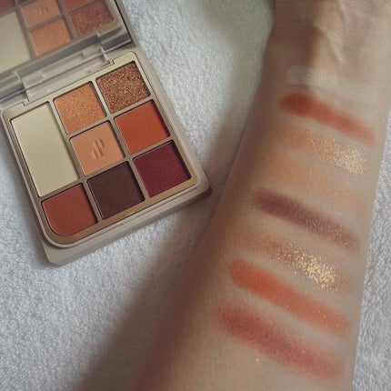 ドットオンムードアイパレット 03 バーミリオンファセット/Heart Percent/アイシャドウパレットを使ったクチコミ(1枚目)