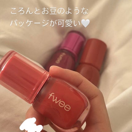 フィー 3Dボリューミンググロス/fwee/リップグロスを使ったクチコミ(5枚目)