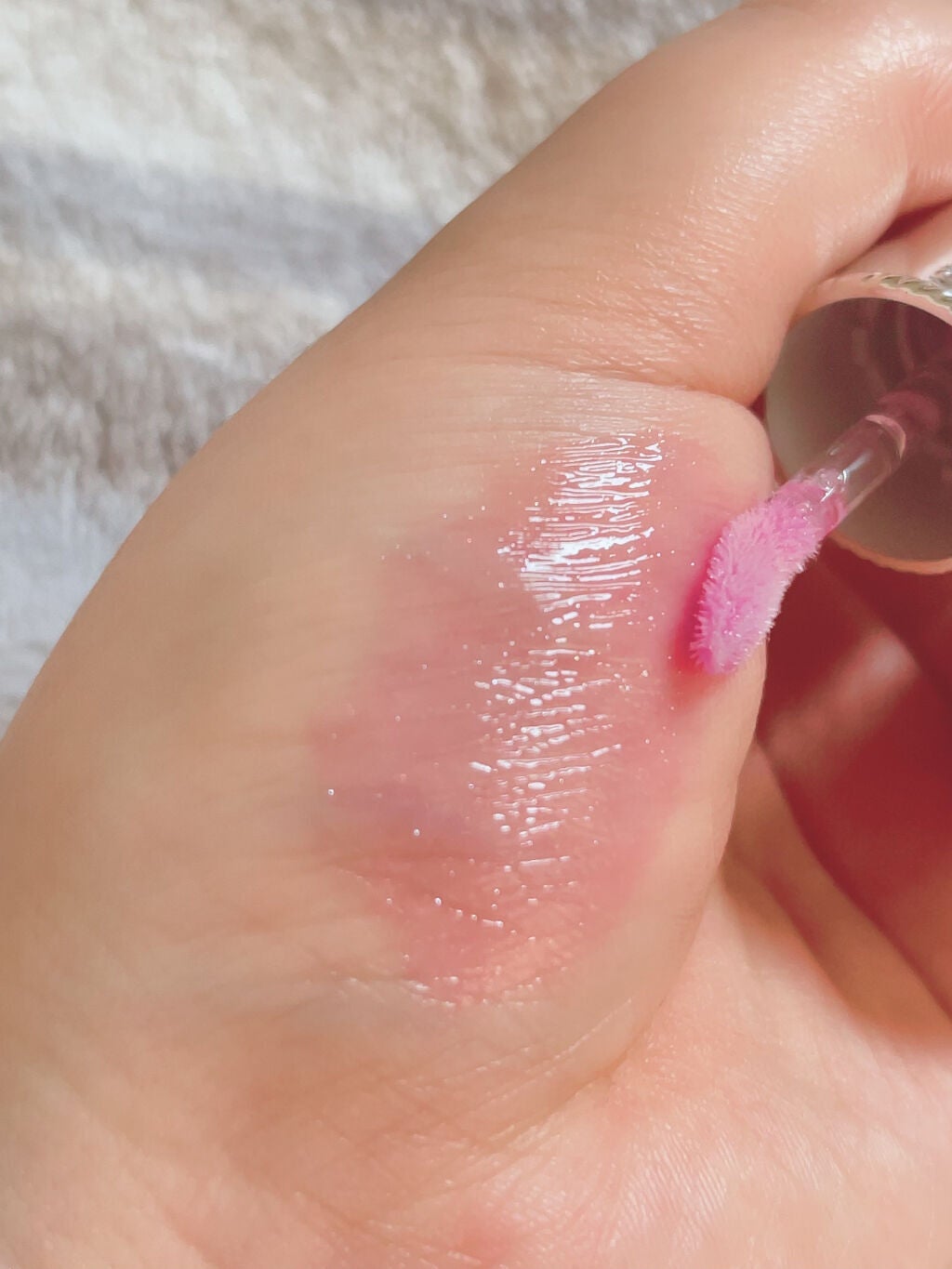 ステラーチャーム リップオイル/JILL STUART/口紅を使ったクチコミ(3枚目)