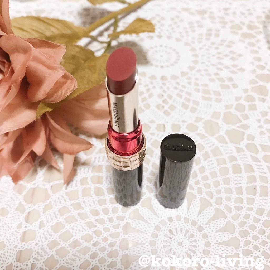 ドラマティックルージュN/マキアージュ/口紅を使ったクチコミ（2枚目）