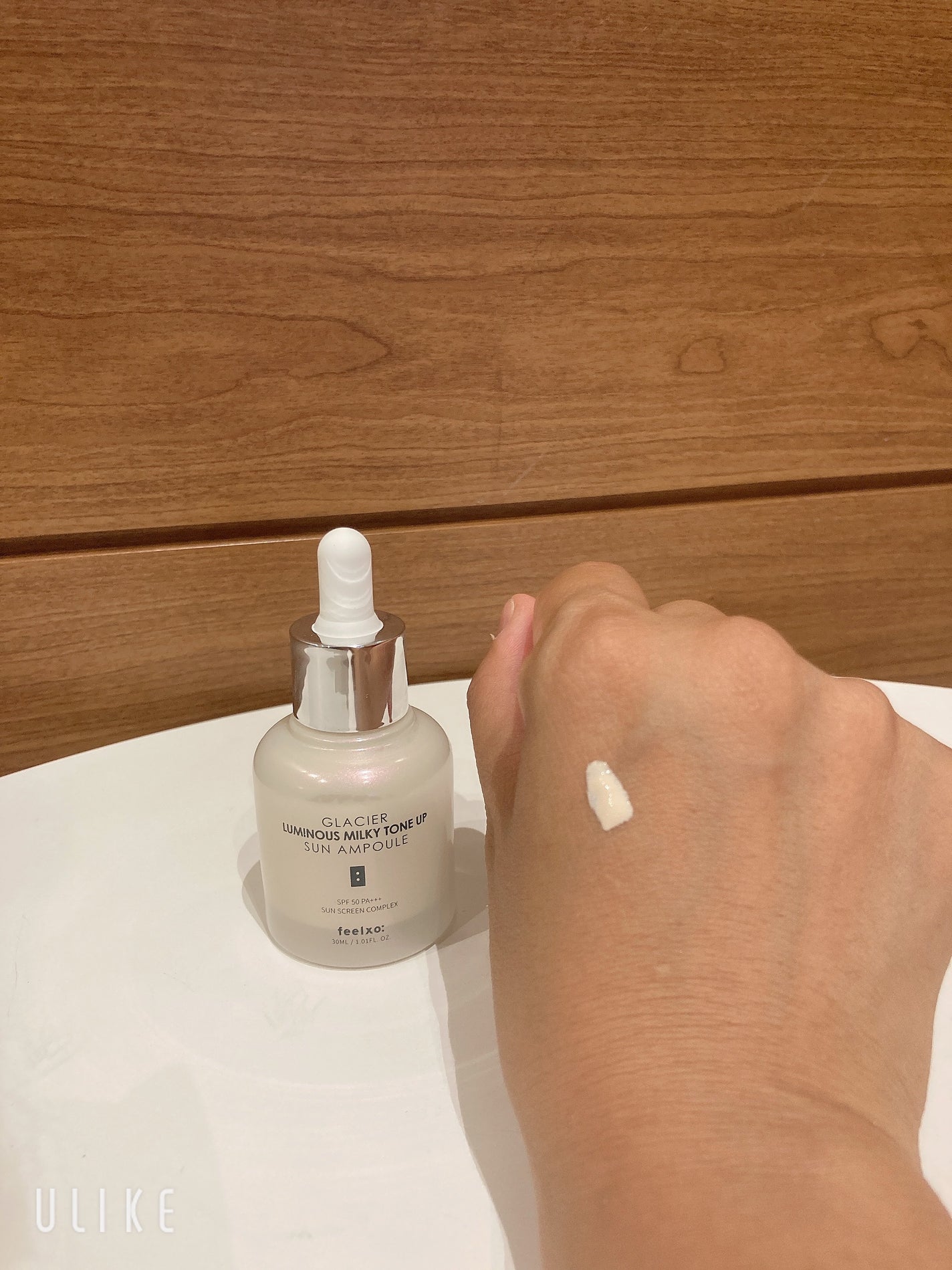 ピルソ ルミナスミルキートーンアップサンアンプル/feelxo/美容液を使ったクチコミ(4枚目)